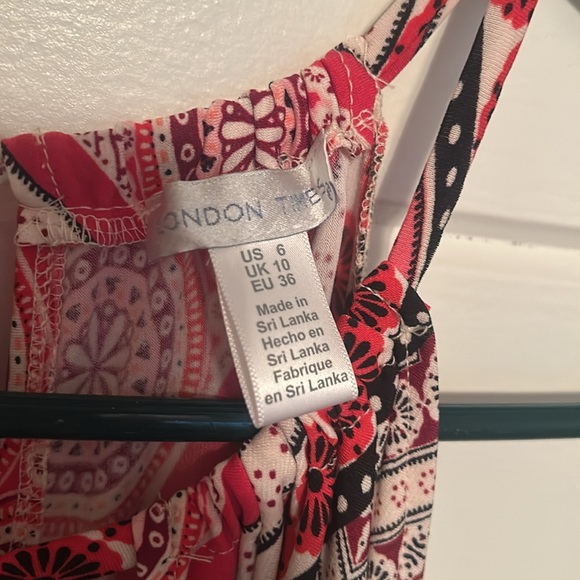 London Times Full Length Halter Dress. U.S. 6 - Picture 11 of 13